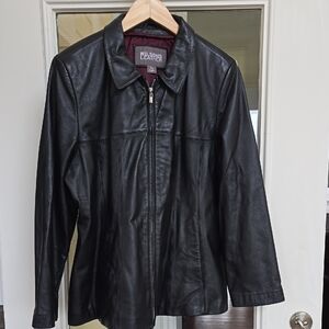 Wilsons Leather Women's Classic Black Jacket